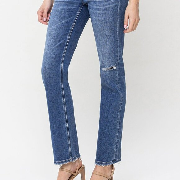 NWT Flying Monkey Mid Rise Regular Straight Jeans - Picture 3 of 11